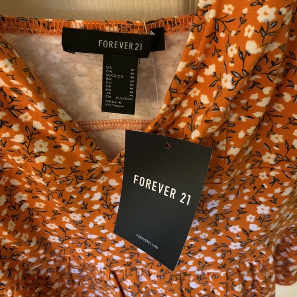 Forever 21 Floral Tank Top - Picture 3 of 3